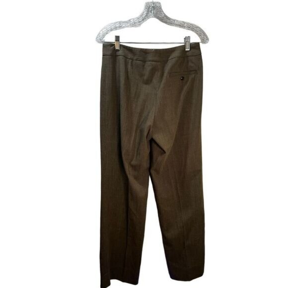 Rafaella Brown Trouser Dress Pants Size 6‎ NWOT - Picture 2 of 5